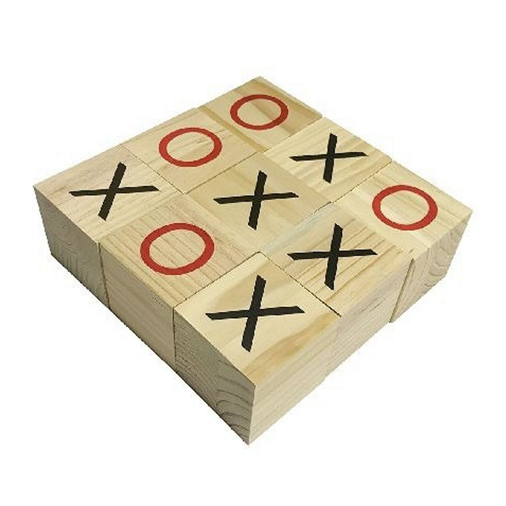 Outdoor-Spiele aus Holz: Tic Tac