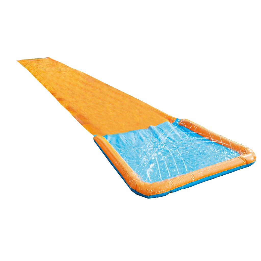 Sommerliche Wasserrutsche 550x80 cm orange