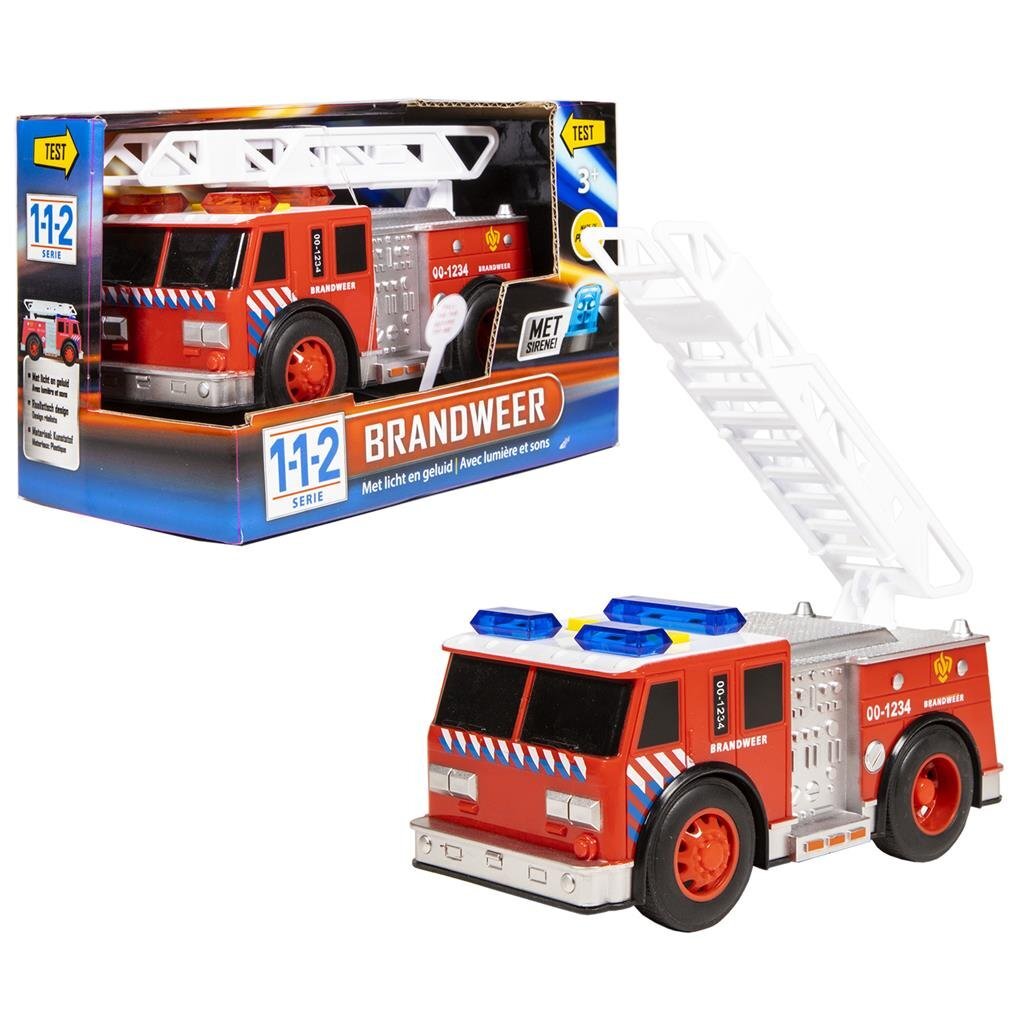 Basic 112 brandweerwagen + licht en geluid