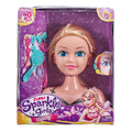 Zuru glitzerte Girlz-Frisur mit Haarschmuck