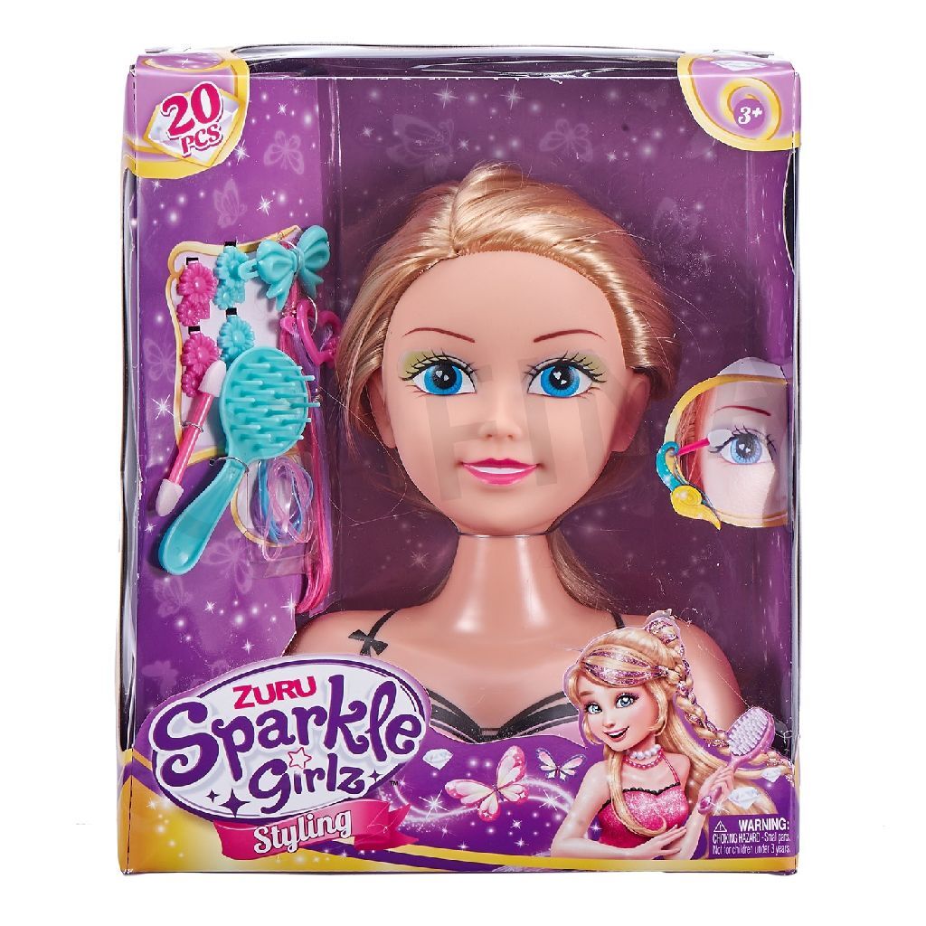 Zuru glitzerte Girlz-Frisur mit Haarschmuck