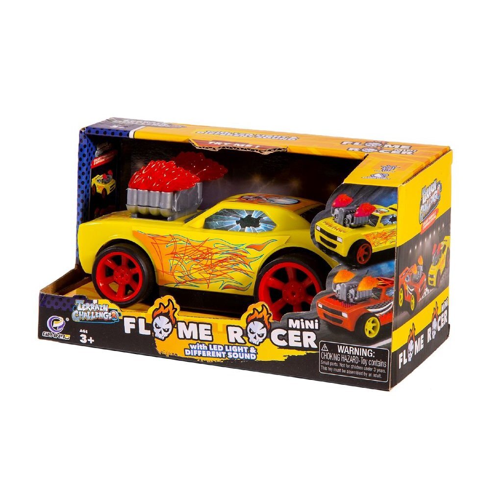 Flammenrennwagen (Basisversion) + Licht und Sound