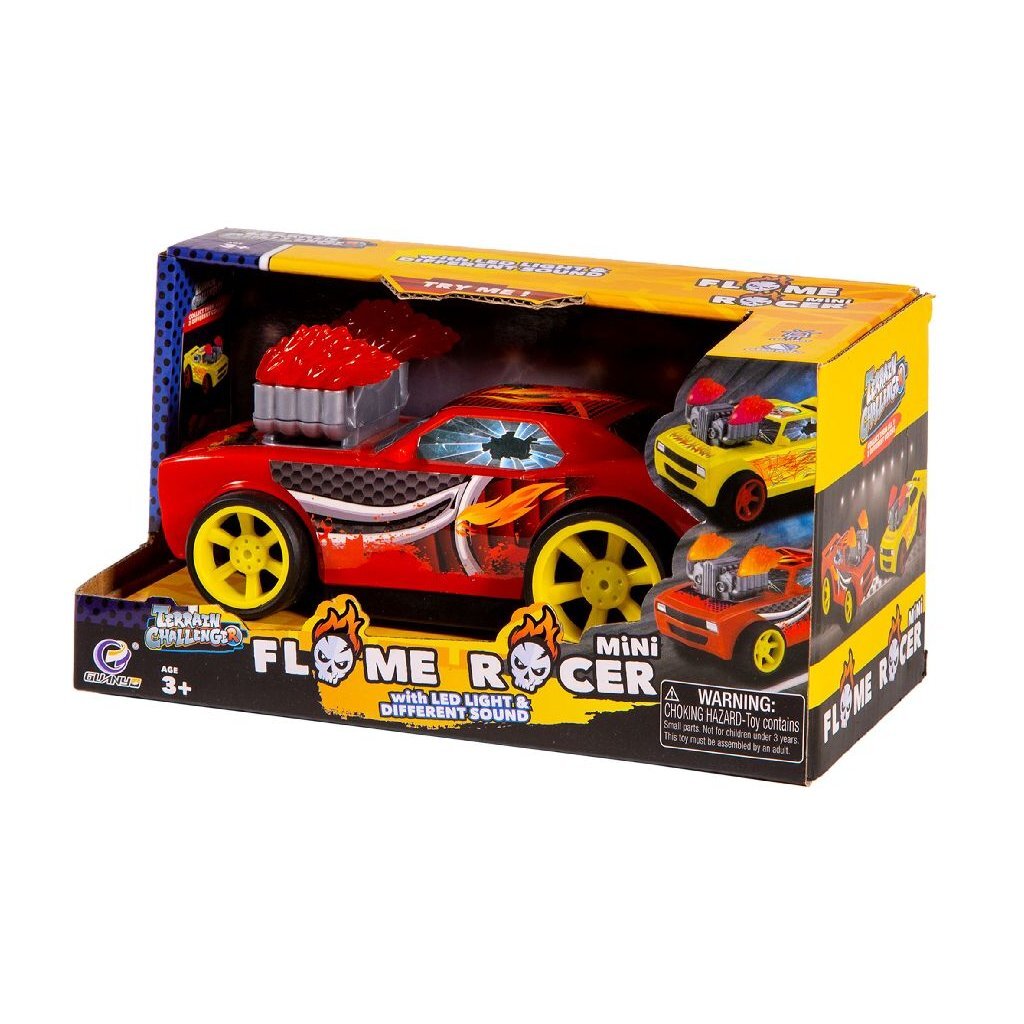 Flammenrennwagen (Basisversion) + Licht und Sound