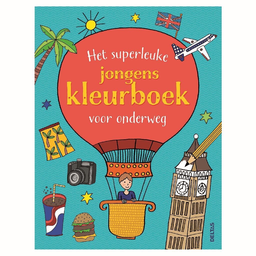 Deltas das superspaßige Malbuch für Lowerwegs