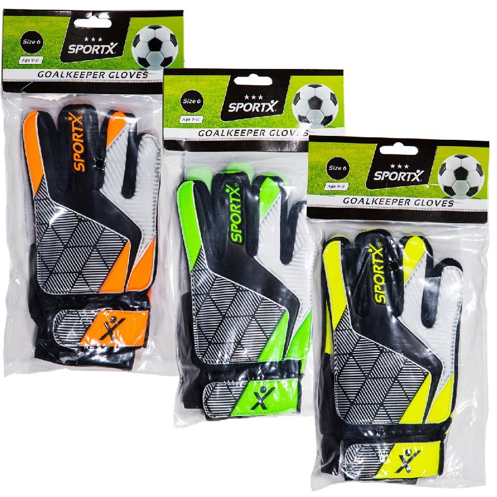 SportX Torwarthandschuhe Größe 6