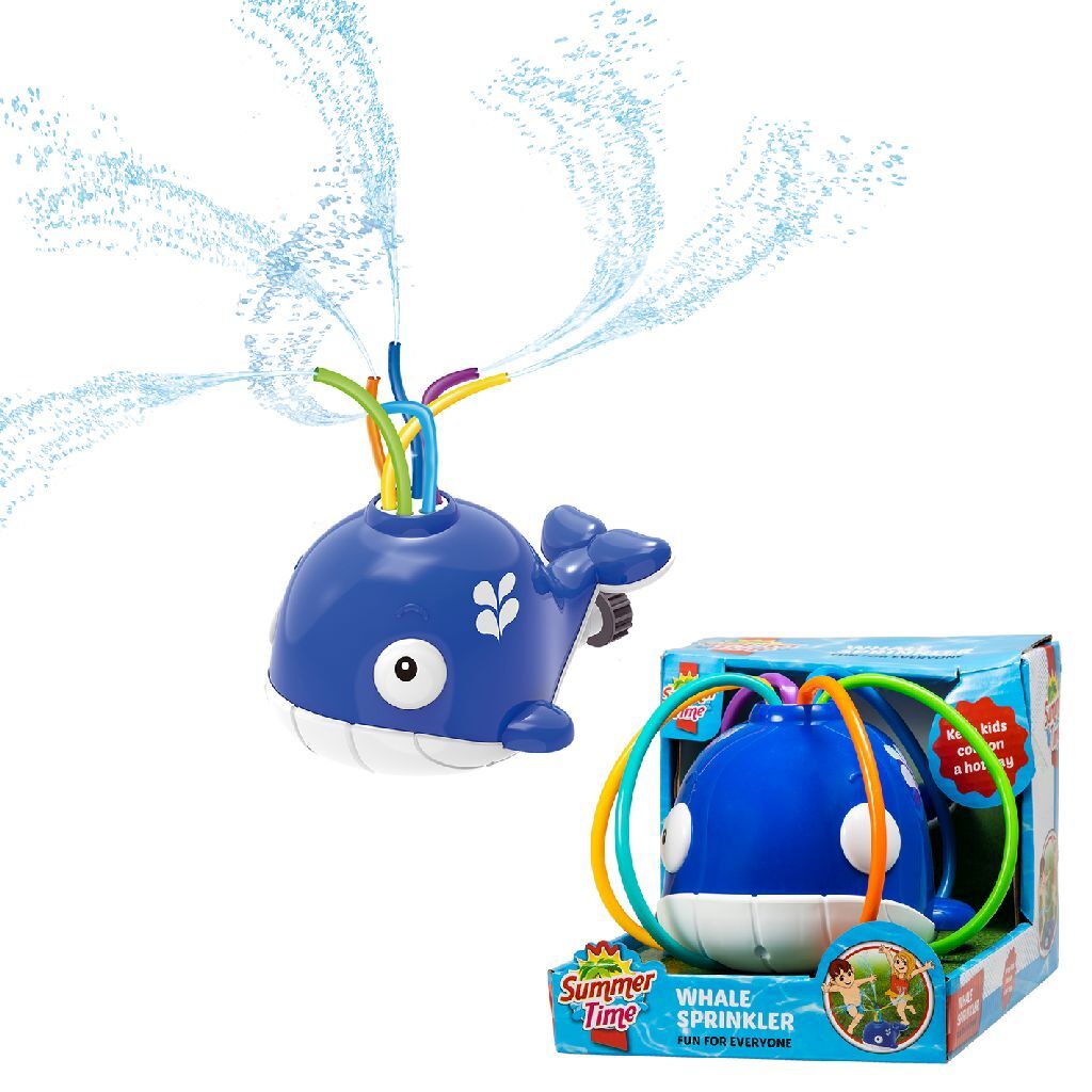 Sommerlicher Wal-Sprinkler
