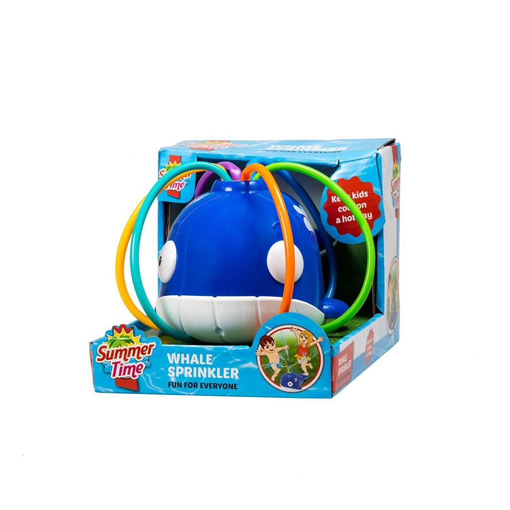 Sommerlicher Wal-Sprinkler