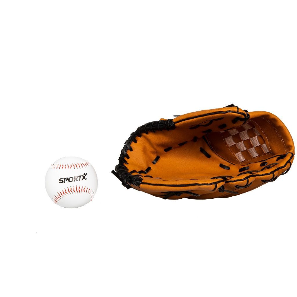 SportX Baseballhandschuh mit Ball