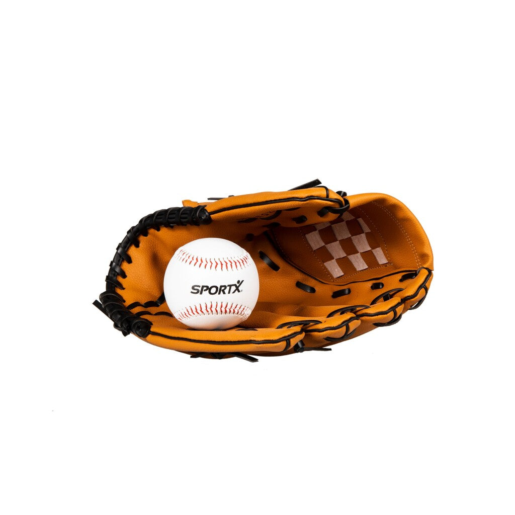 SportX Baseballhandschuh mit Ball