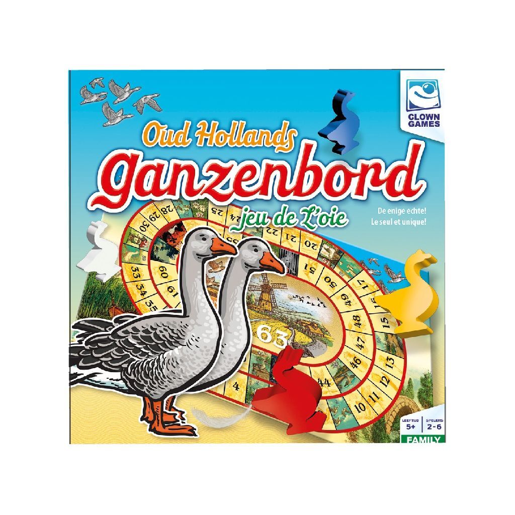 Van Der Meulen Clownspiele Schlangen und Leitern Deluxe