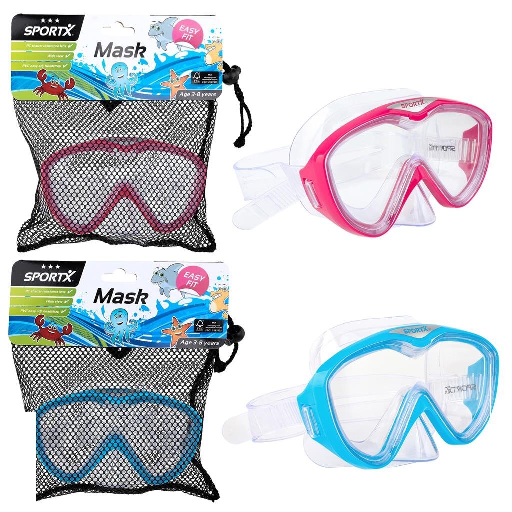 Sportx kids zwemmasker 3 sterren