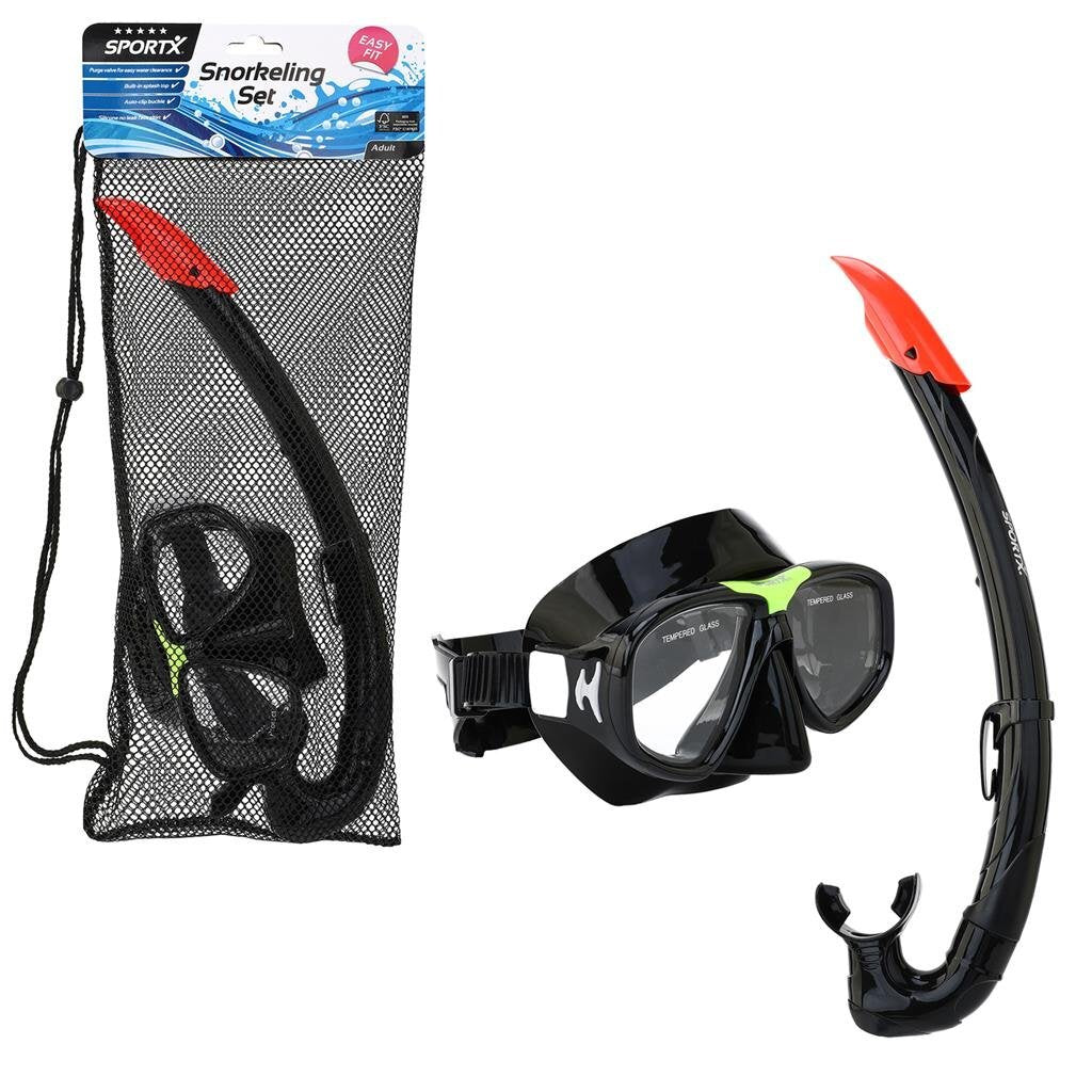 SportX Schnorchelset für Erwachsene