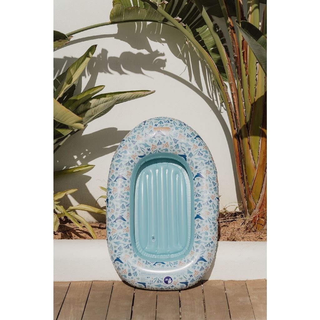 Schlauchboot Little Dutch Ocean Dreams, 100 x 67 cm, blau