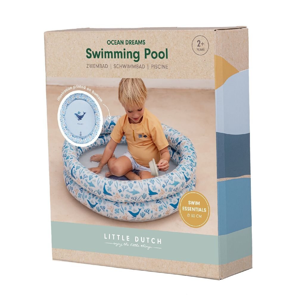 Little Dutch Ocean Dreams Schwimmbad blau, 80 cm