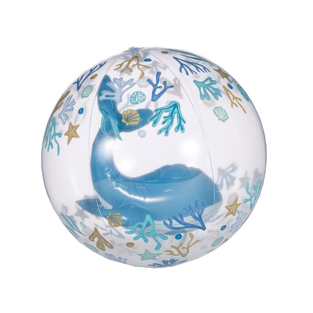 Little Dutch Ocean Dreams Strandball 3D-Figur blau