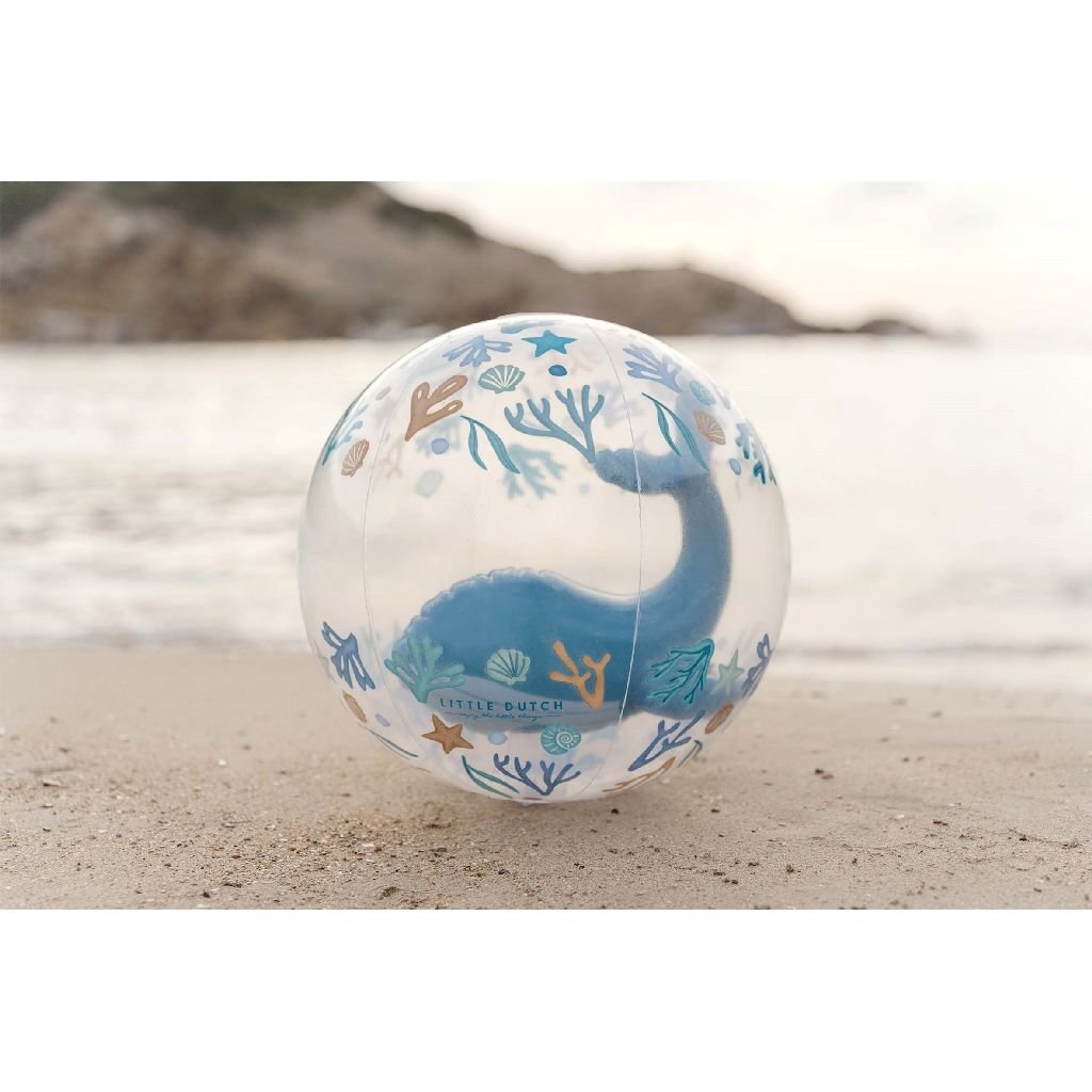 Little Dutch Ocean Dreams Strandball 3D-Figur blau