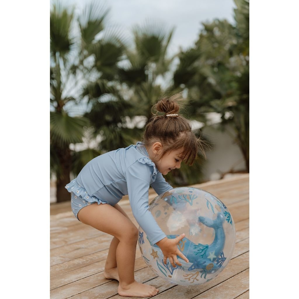 Little Dutch Ocean Dreams Strandball 3D-Figur blau