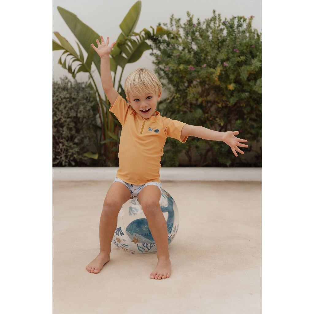 Little Dutch Ocean Dreams Strandball 3D-Figur blau