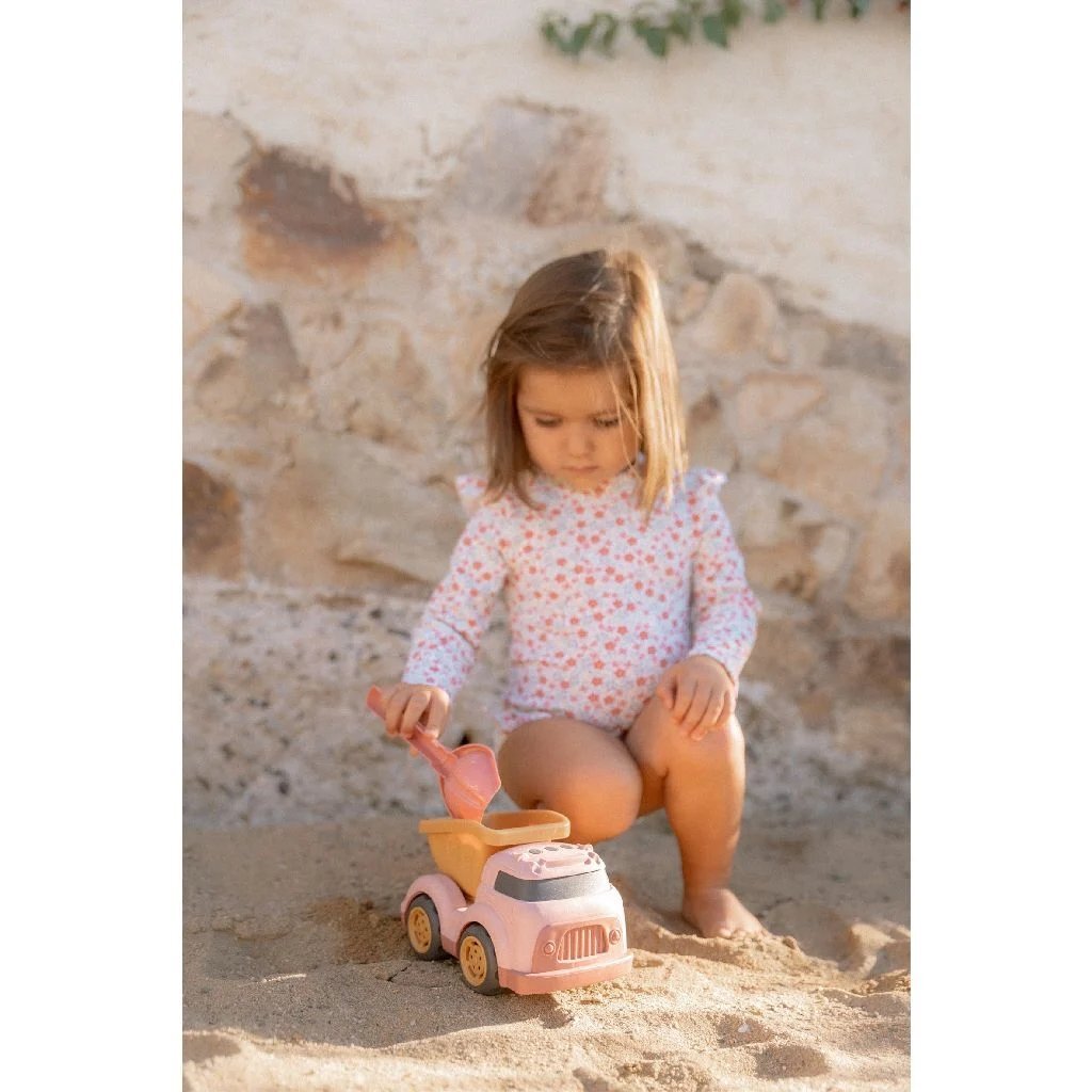 Little dutch kiepwagen 17 cm roze
