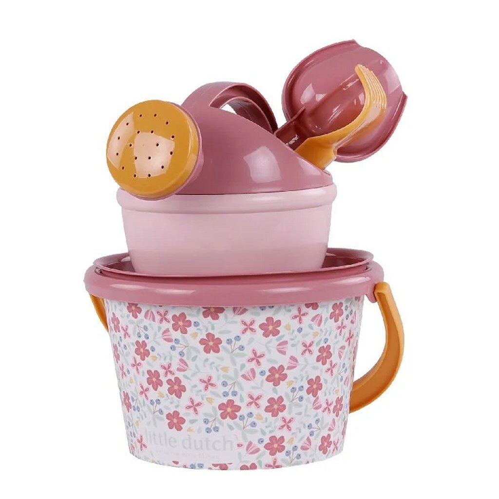 Little dutch pink flower strandset, 5dlg.