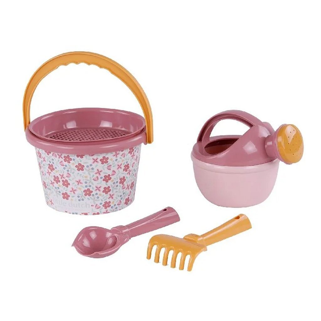 Little dutch pink flower strandset, 5dlg.