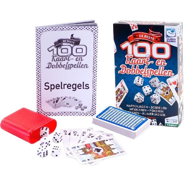Clown Games – 100 Karten- und Würfelspiele
