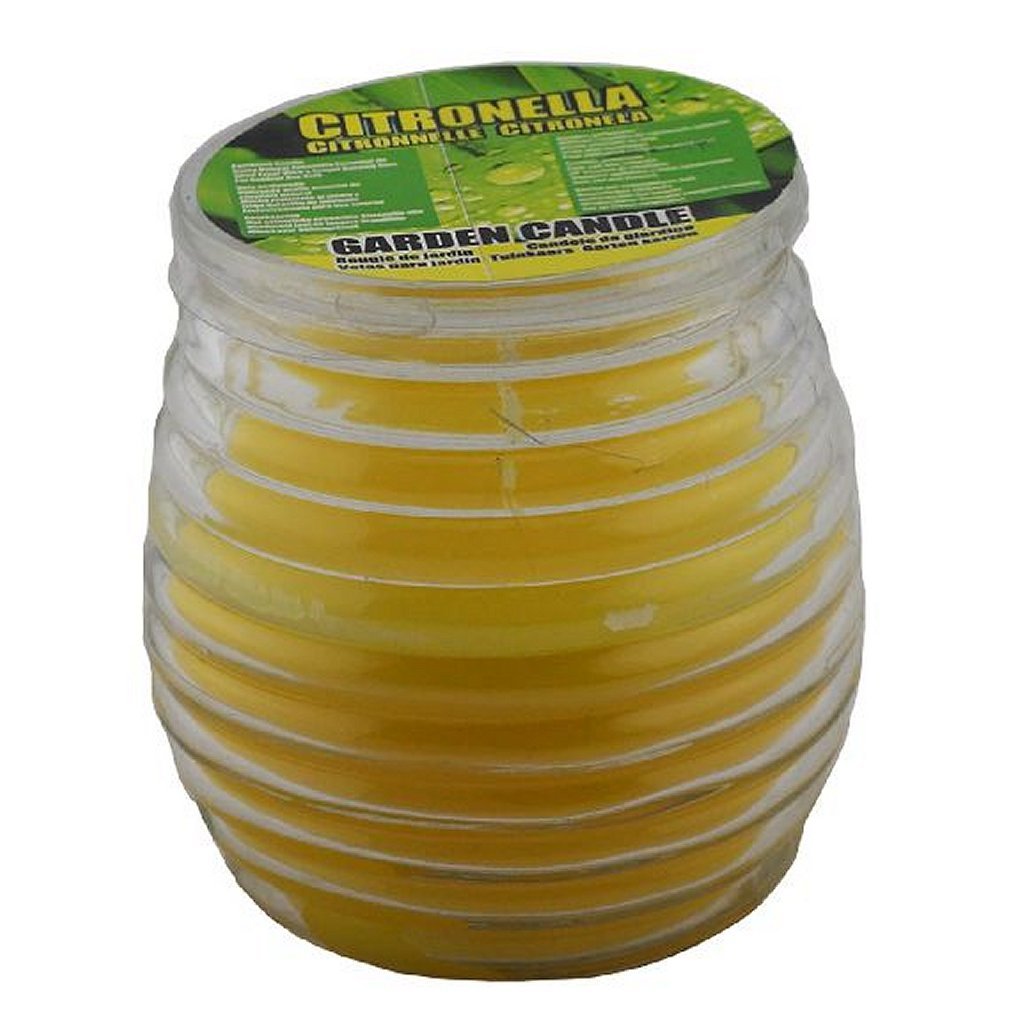 Einfache Citronella-Kerze im Glasgefäß, 8,5 cm