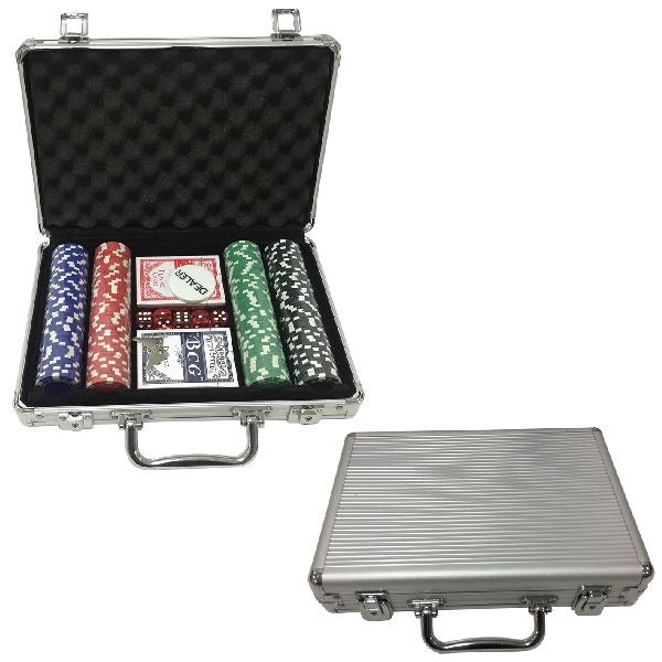 Clown Games Pokerset im Aluminiumkoffer
