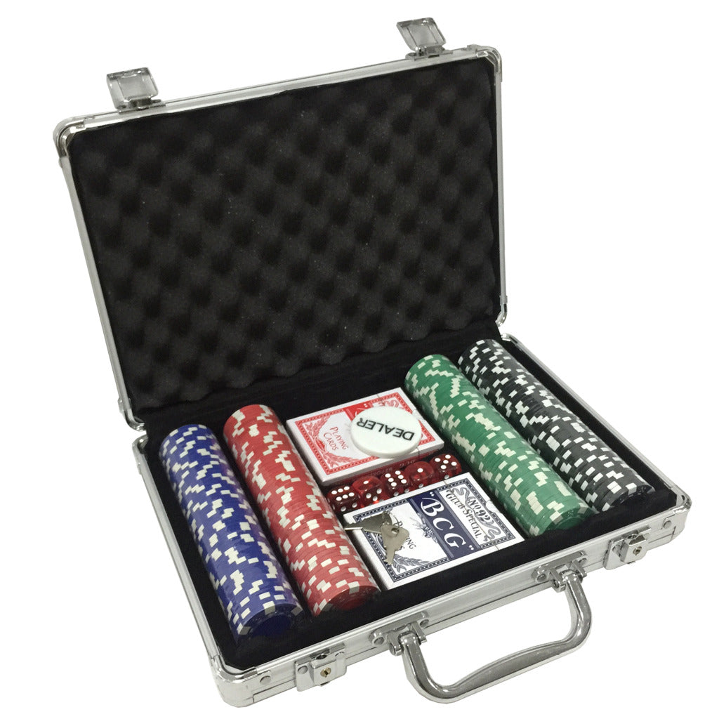 Clown Games Pokerset im Aluminiumkoffer