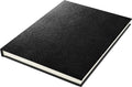 Kangaro K-5320 Skizzenbuch A5, cremefarben, 120 g/m² Papier, 140 Seiten, schwarzer Hardcover-Einband