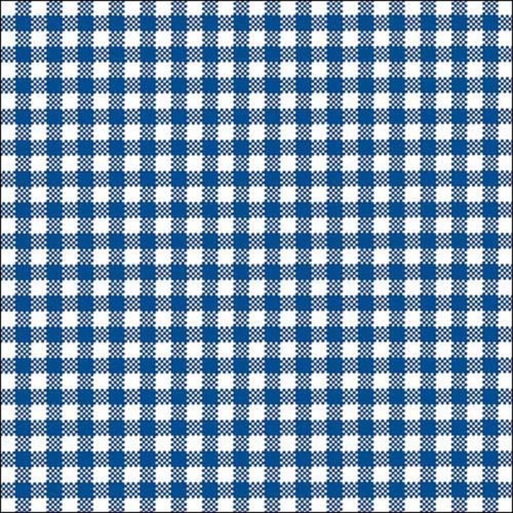 Ambiente vichyblaue Papierservietten