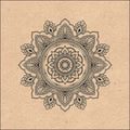 Ambiente Servietten 33x33cm Mandala Naturmuster 20 Stück