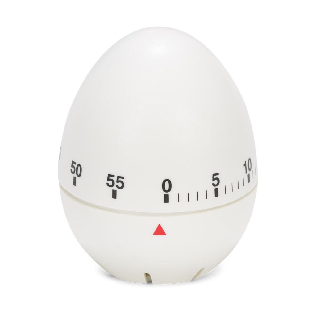Patisse Eieruhr 7 cm weiß