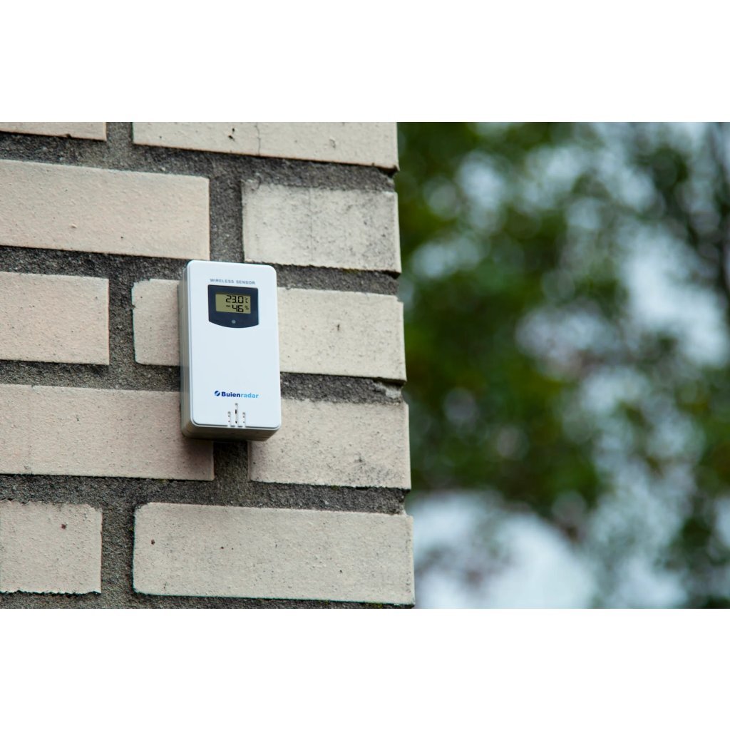 Alecto BR700 Regenradar 3-in-1 Wetterstation schwarz