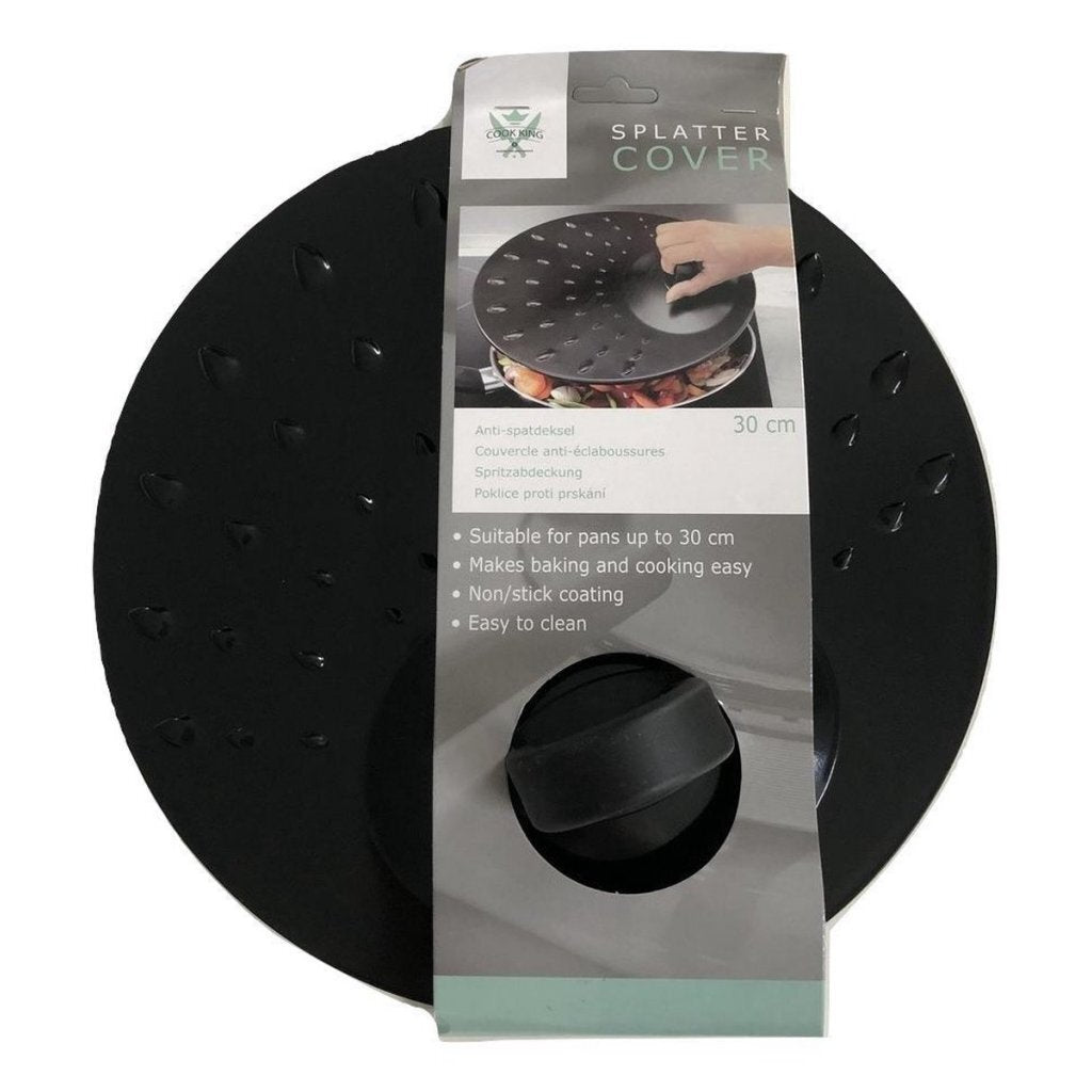 Basic Cook King Spritzschutzhaube 30 cm schwarz