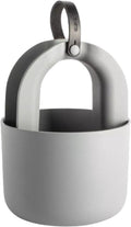 Gusta opberger voor tafelgerei grijs oslash;17,5x23,8cm
