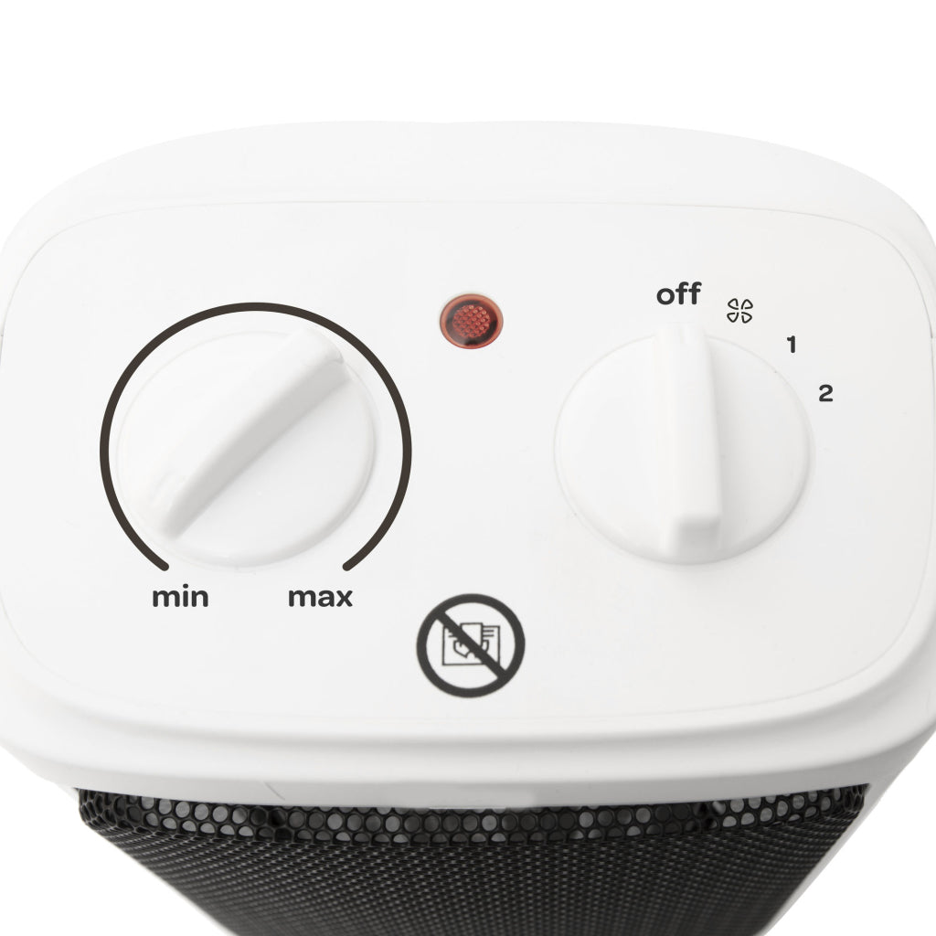 Inventum kc221w keramische kachel 2000w wit