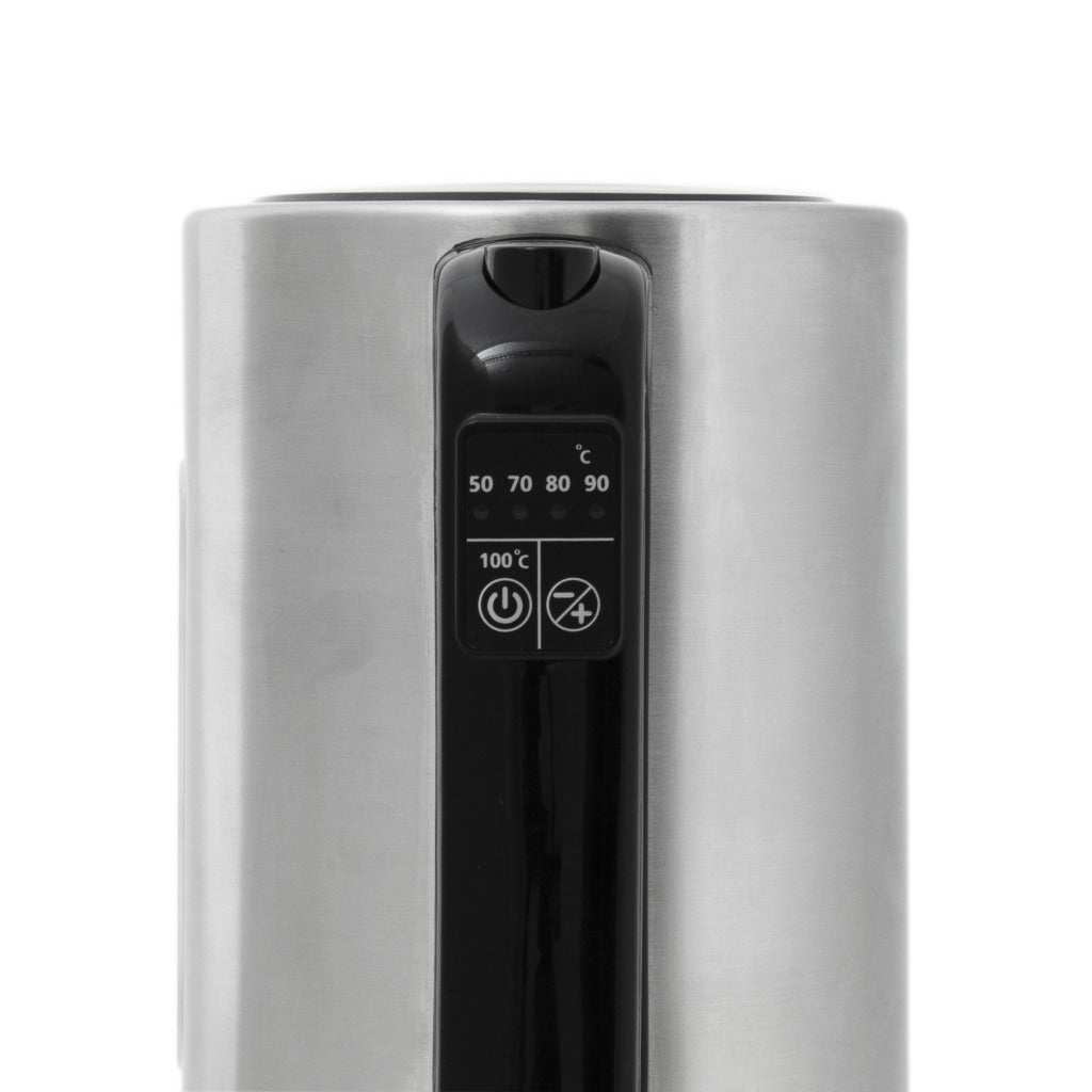Inventum hw817d snoerloze waterkoker 2200w 1.7l rvs zwart