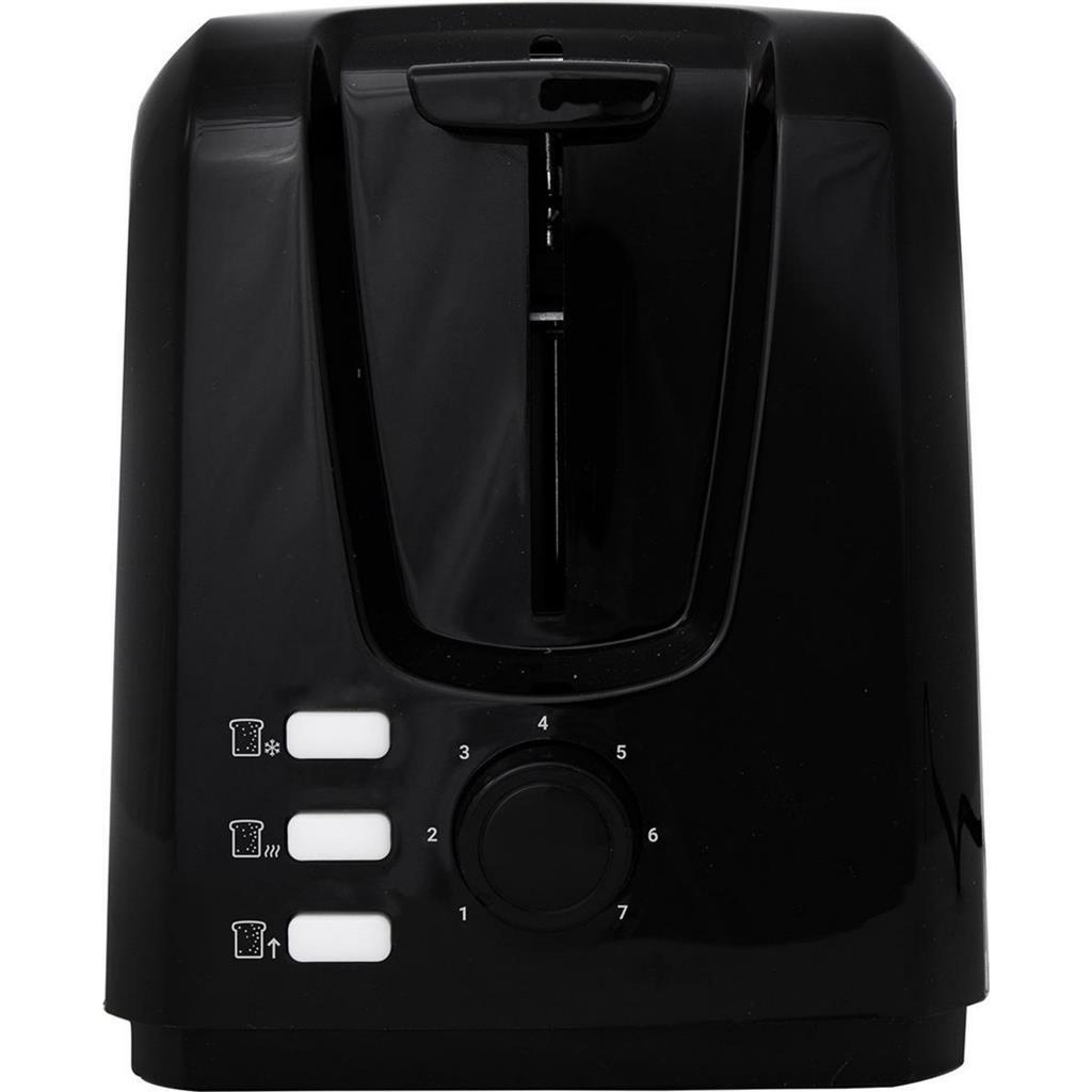 Tomado TBT2001B Toaster, schwarzer Edelstahl