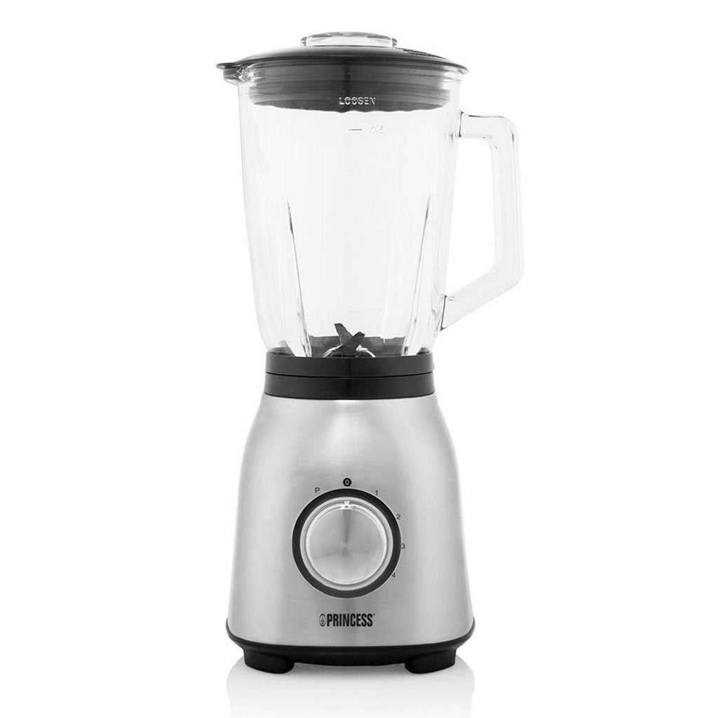Princess 212091 blender rvs 1000 (geborsteld rvs zwart)