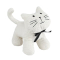 Overige merken deurstopper pluche poes 25x15x24 cm wit