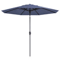 Madison Sonnenschirm Paros II Luxus 300 cm Safier Blau