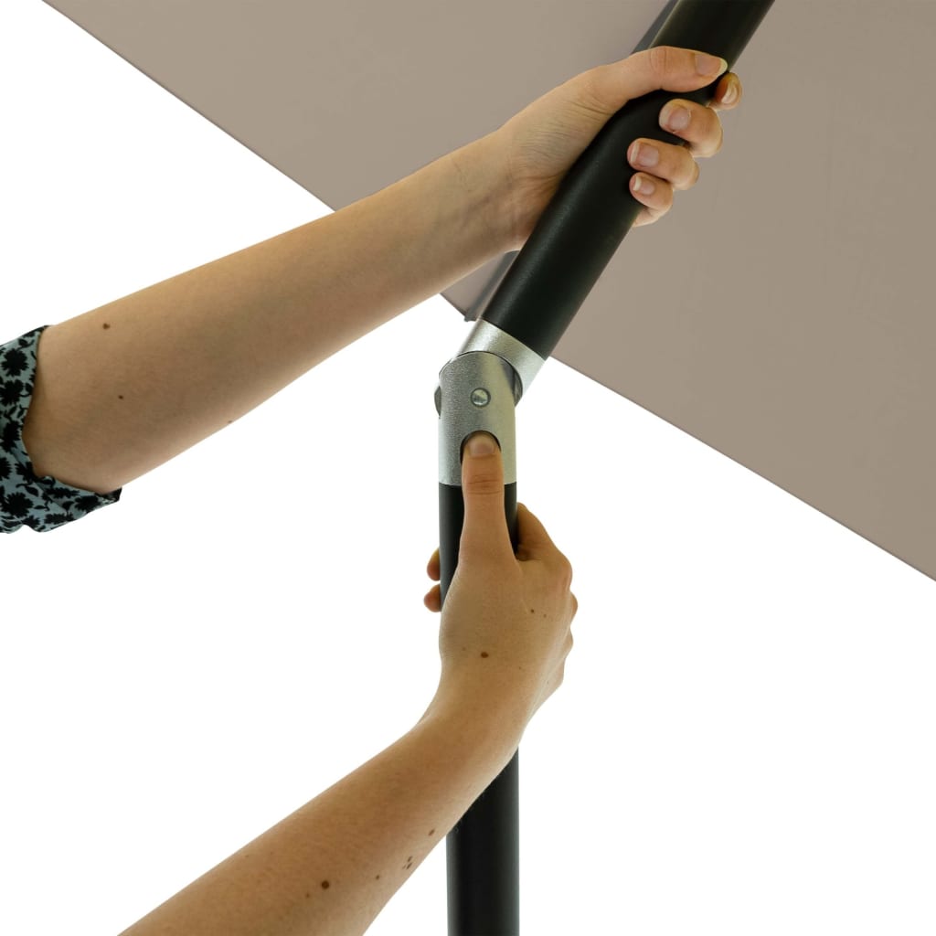 Madison Sonnenschirm Denia 200x200 cm ECRU