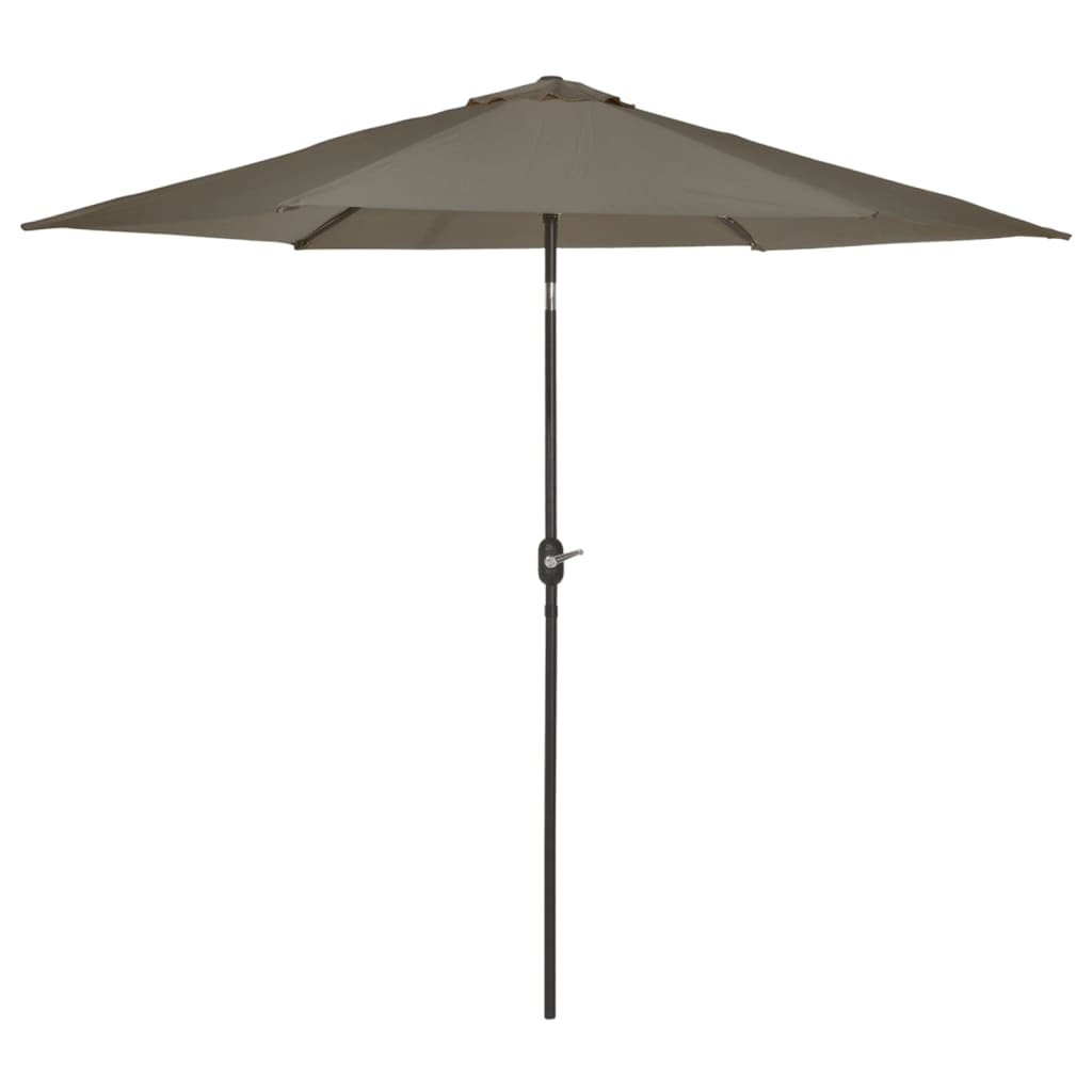 Madison Parasol Teneriffa Rinder 300 cm Grau