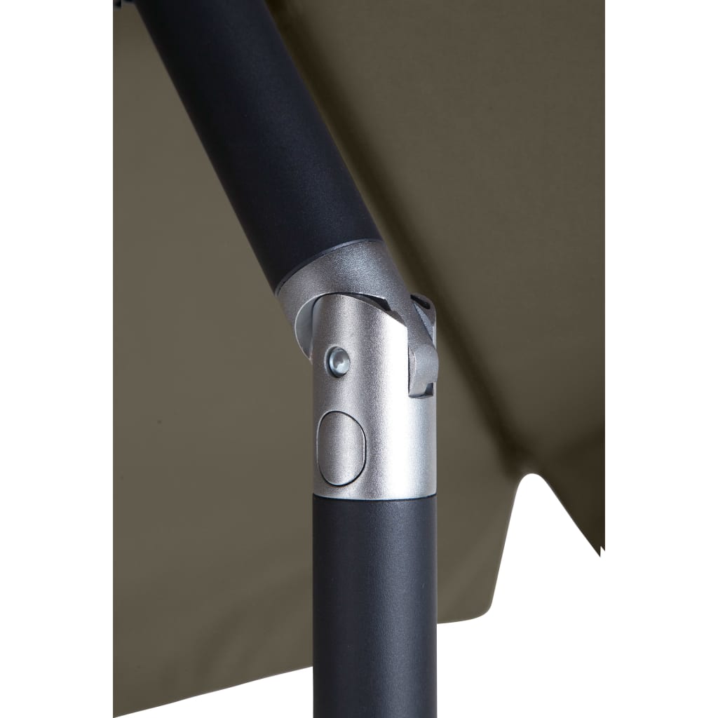 Madison Parasol Teneriffa Rinder 300 cm Grau