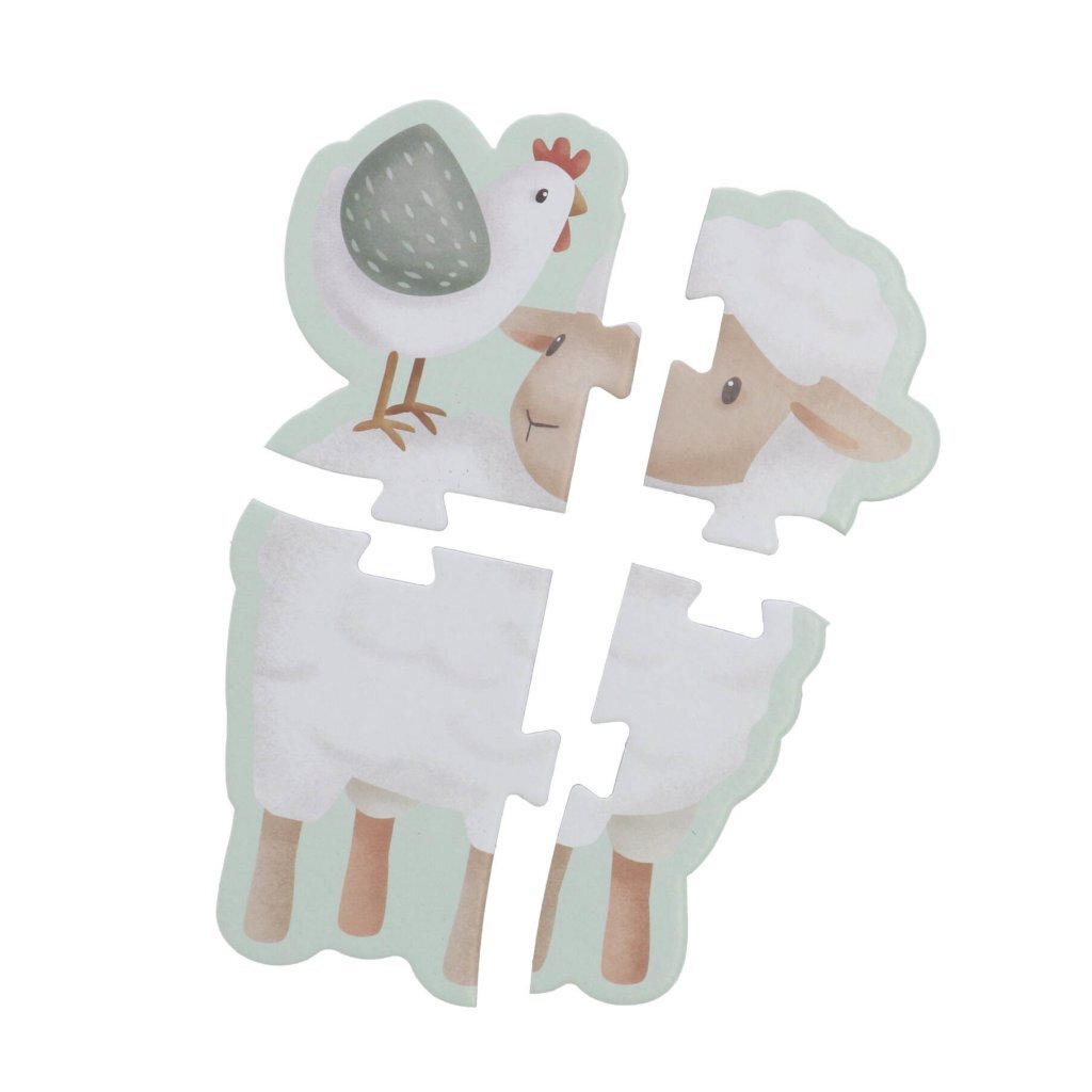 Little dutch tiamo little farm 6 in 1 puzzel fsc