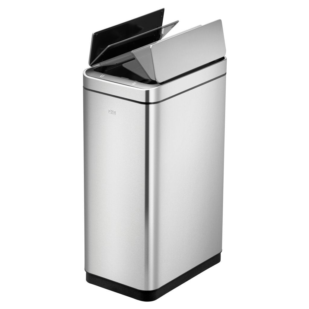 Eko deluxe phantom sensor afvalbak 30l mat rvs