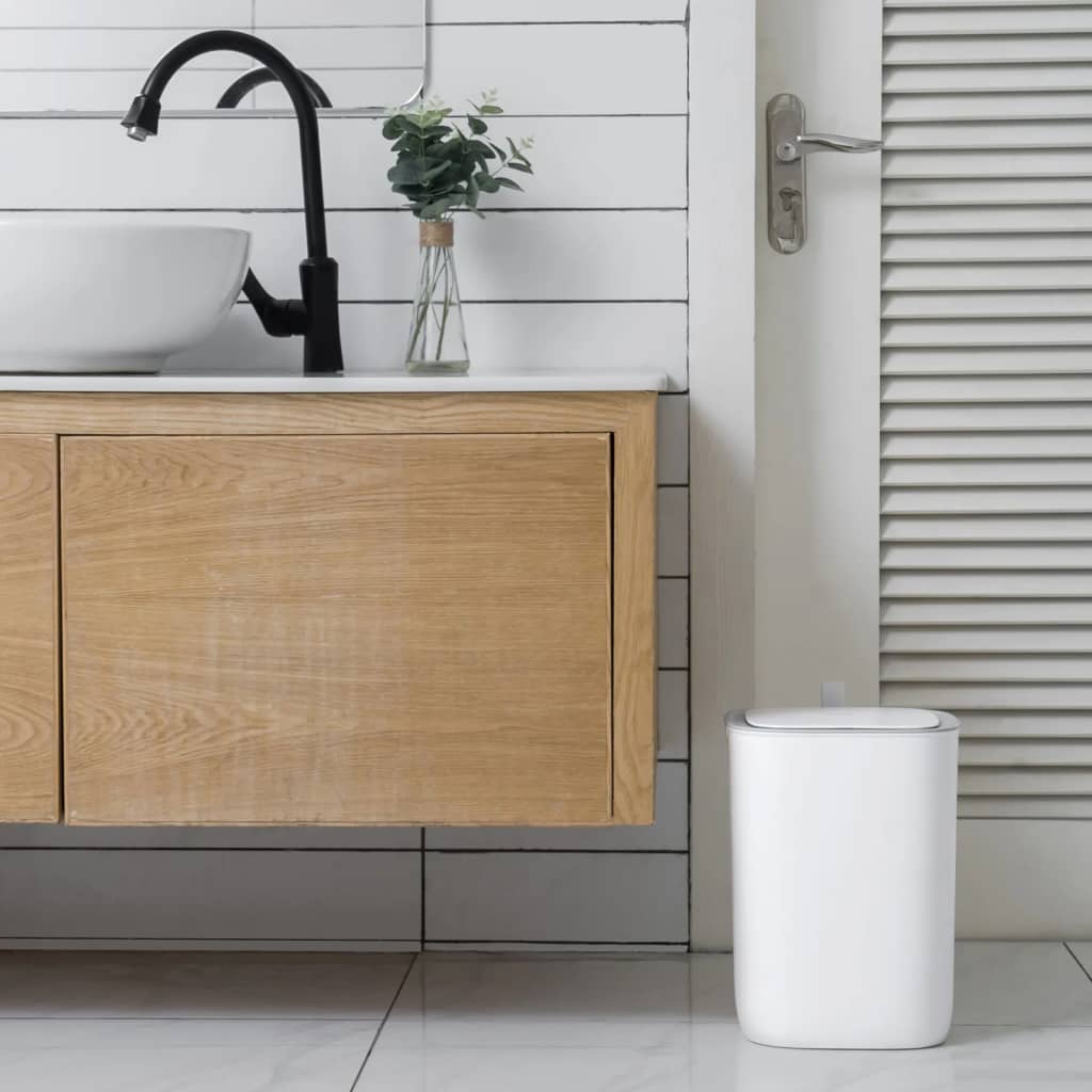EKO Abfalleimer mit Sensor Morandi 12 l weiß