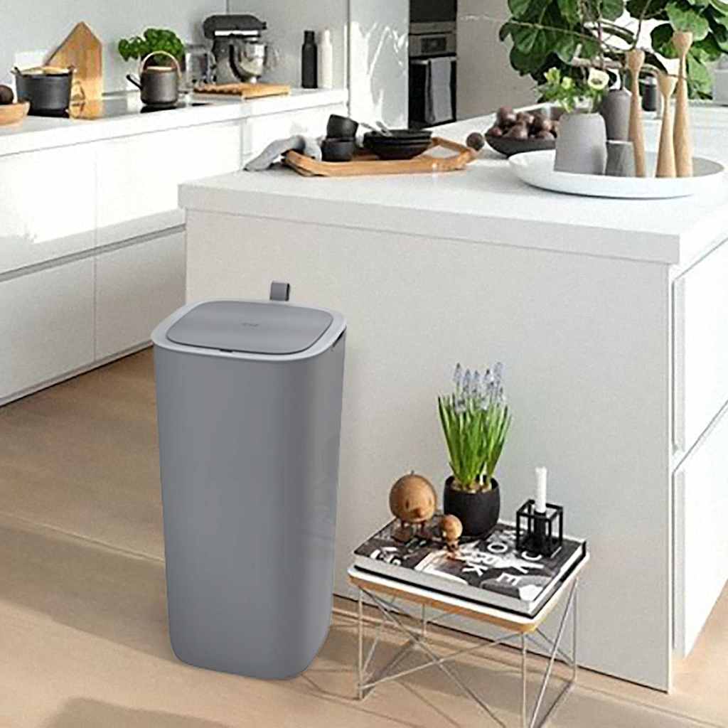 Eko afvalbak met sensor morandi 30 l grijs