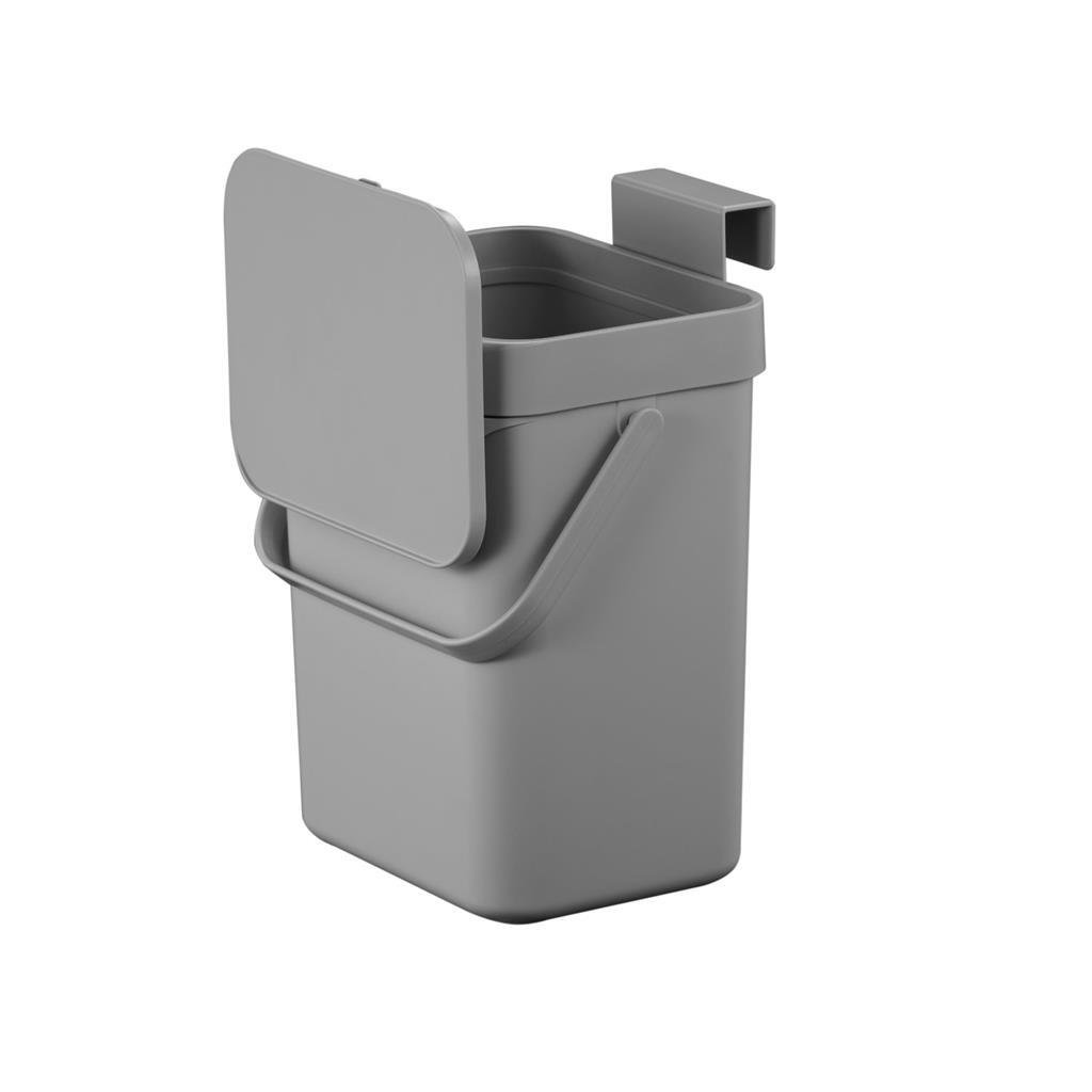 Eko puro ii 5l afvalemmer grijs | 2 stuks